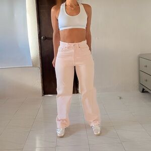 H&M Pink Jeans Modern Style
